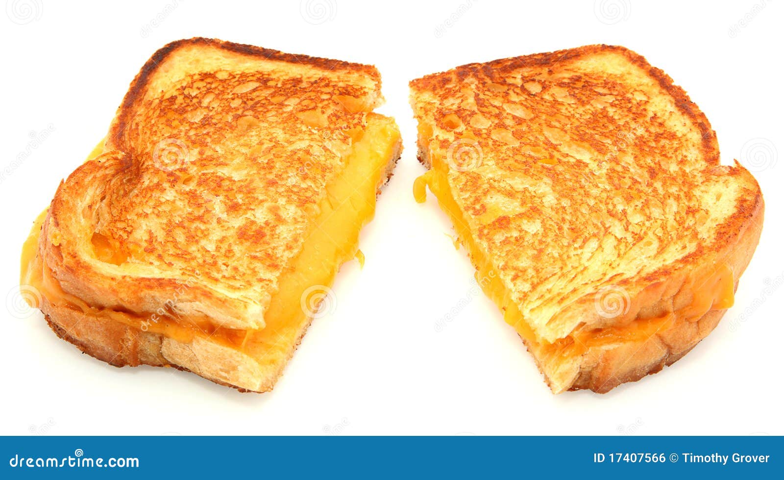 grilled cheese sandwich  on white