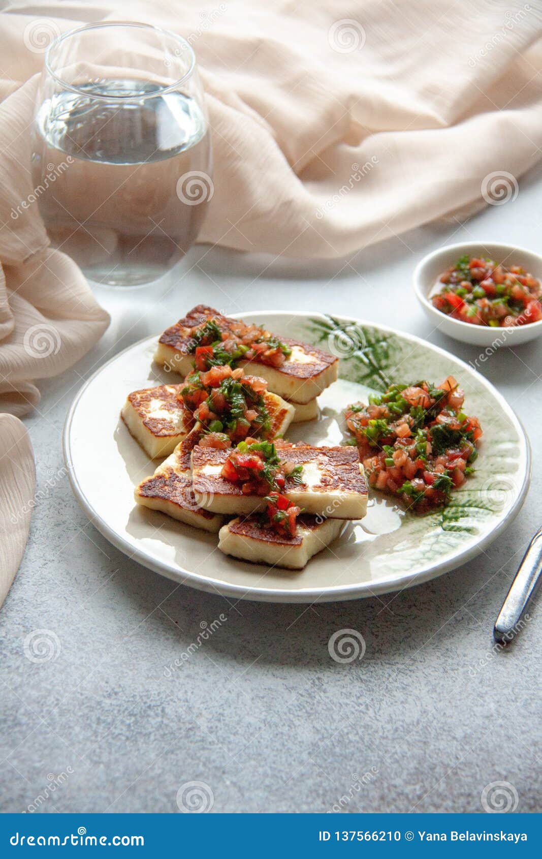 Grilled Cheese with Vegetable Sauce Stock Photo Image of foodie, idea