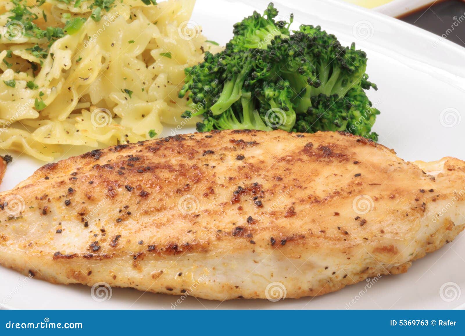 Grilled Chicken Breast Plate Stock Image Image 5369763