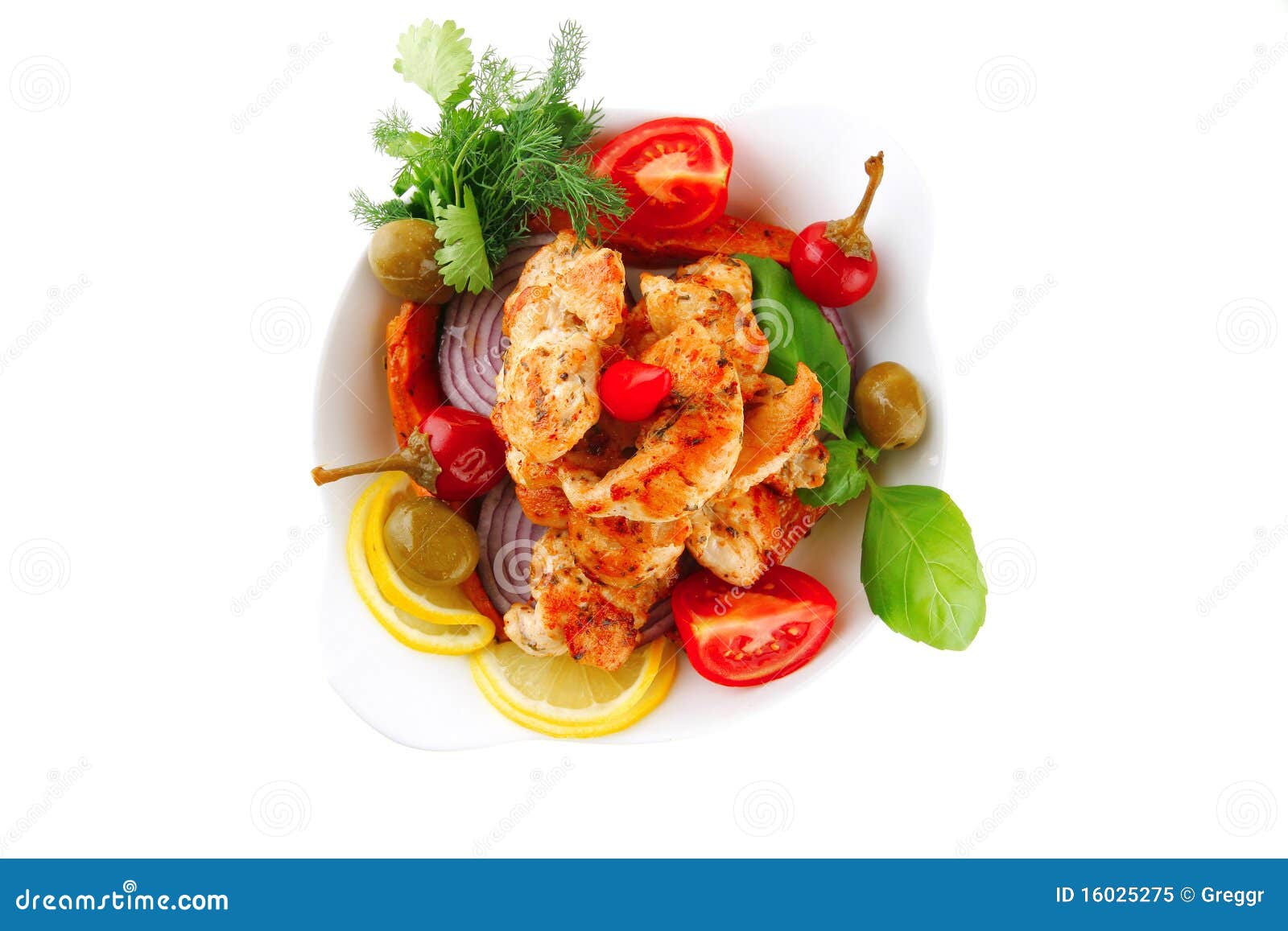 Grilled chicken brisket stock image. Image of healthy 16025275