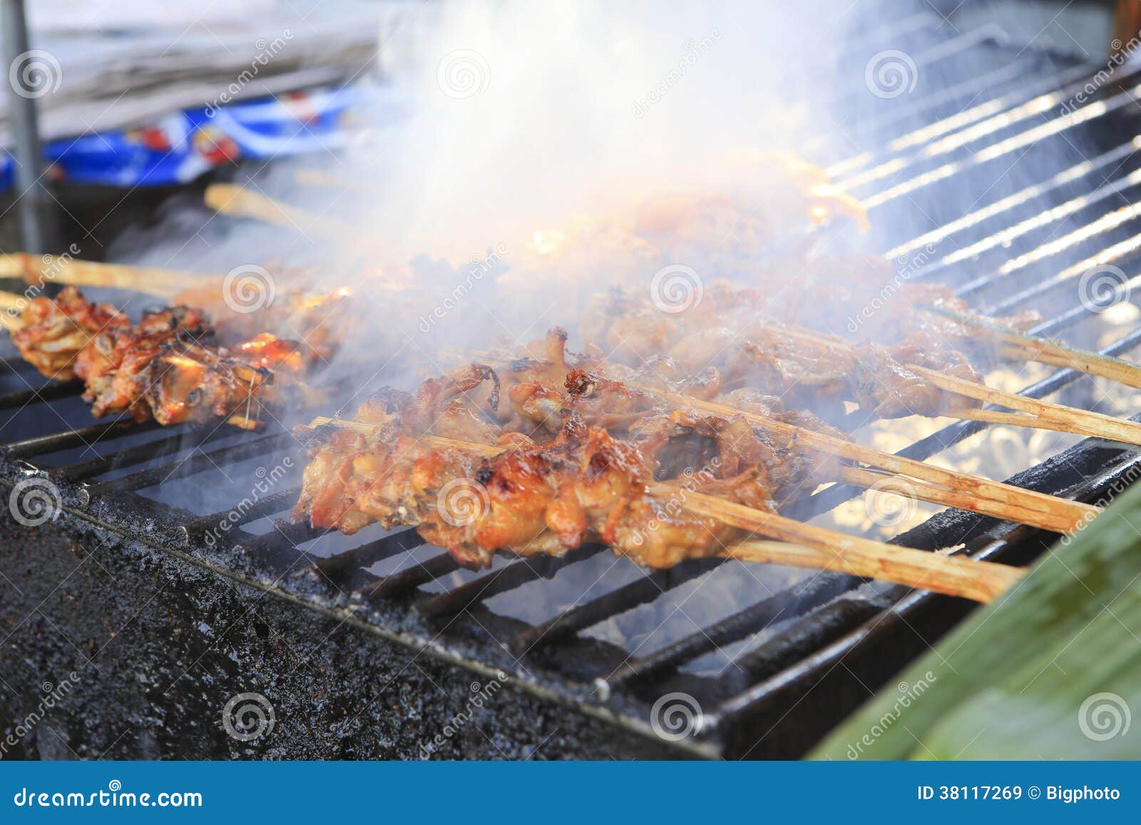 Grilled Chicken on the Grill Stock Image Image of junk, food 38117269