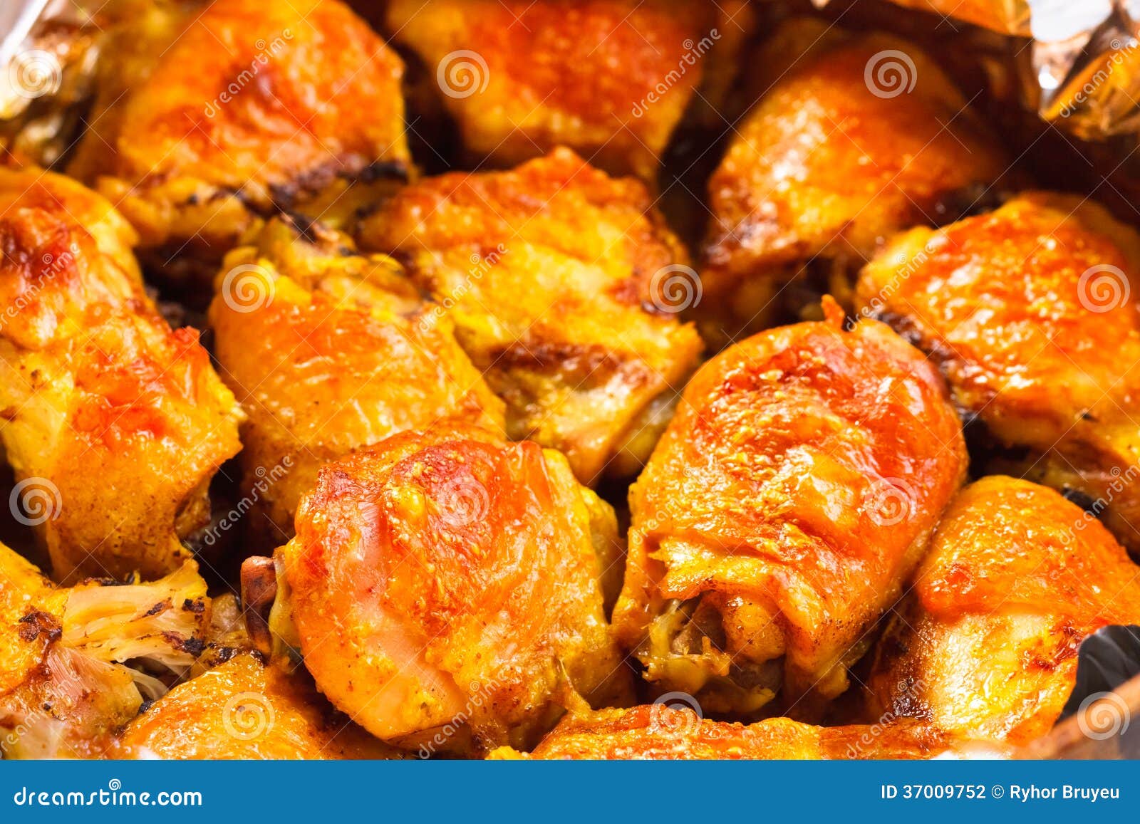 Grilled Chicken Legs stock photo. Image of healthy, fresh 37009752