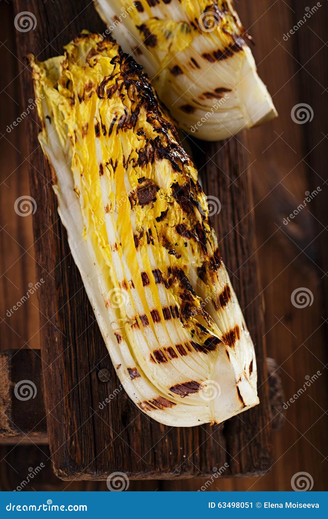 Grilled chinese cabbage stock image. Image of korean 63498051