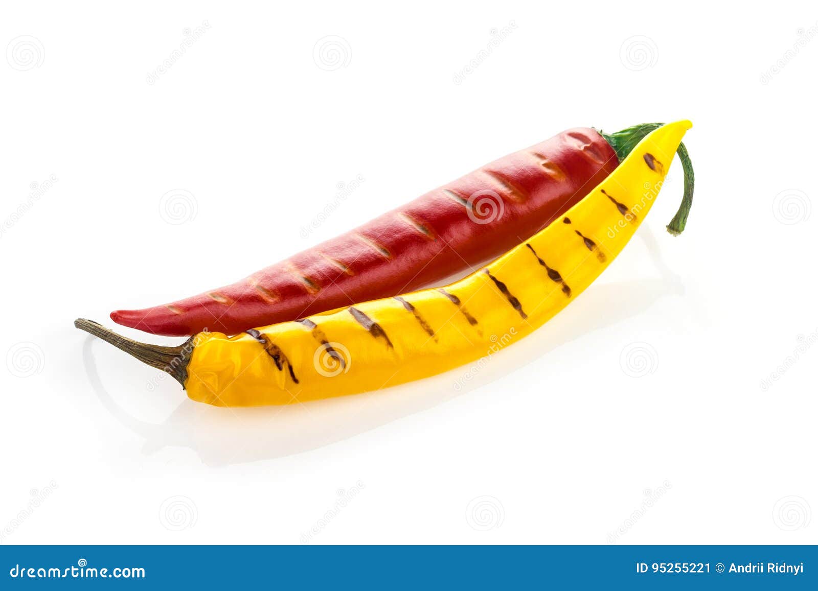 Grilled hot chili pepper stock image. Image of cooked 95255221