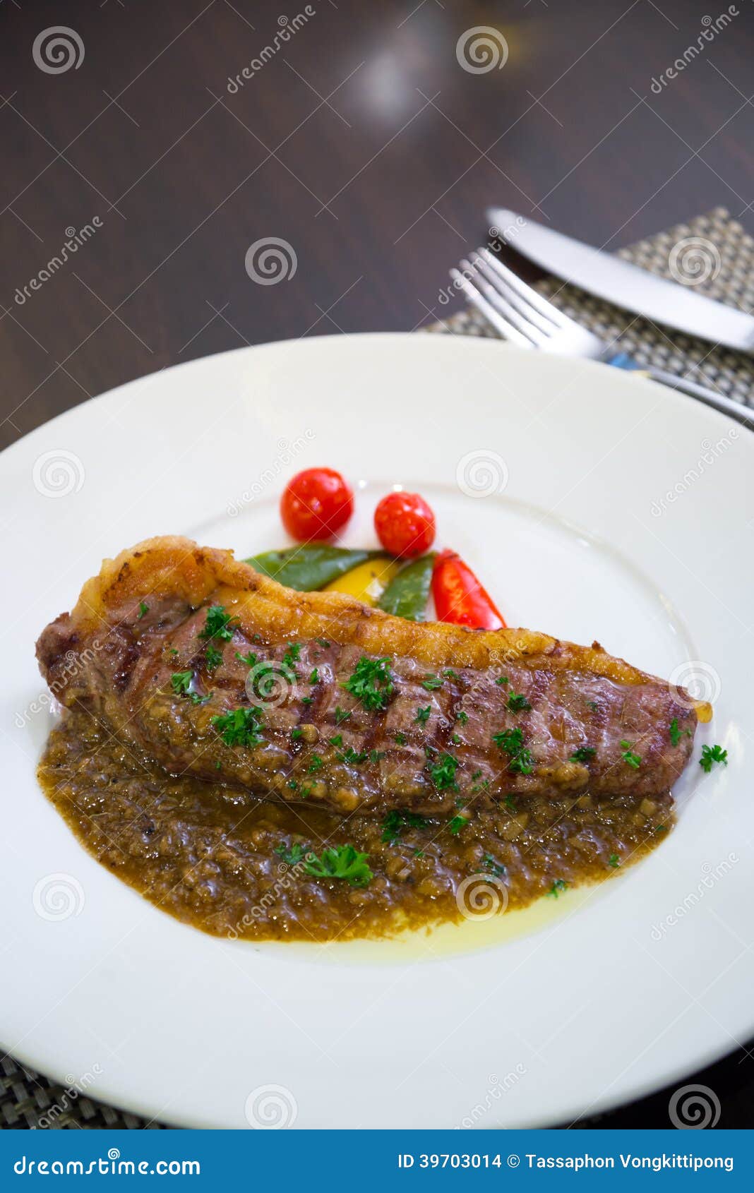 Grilled meat sauce stock photo. Image of italian, beef 39703014
