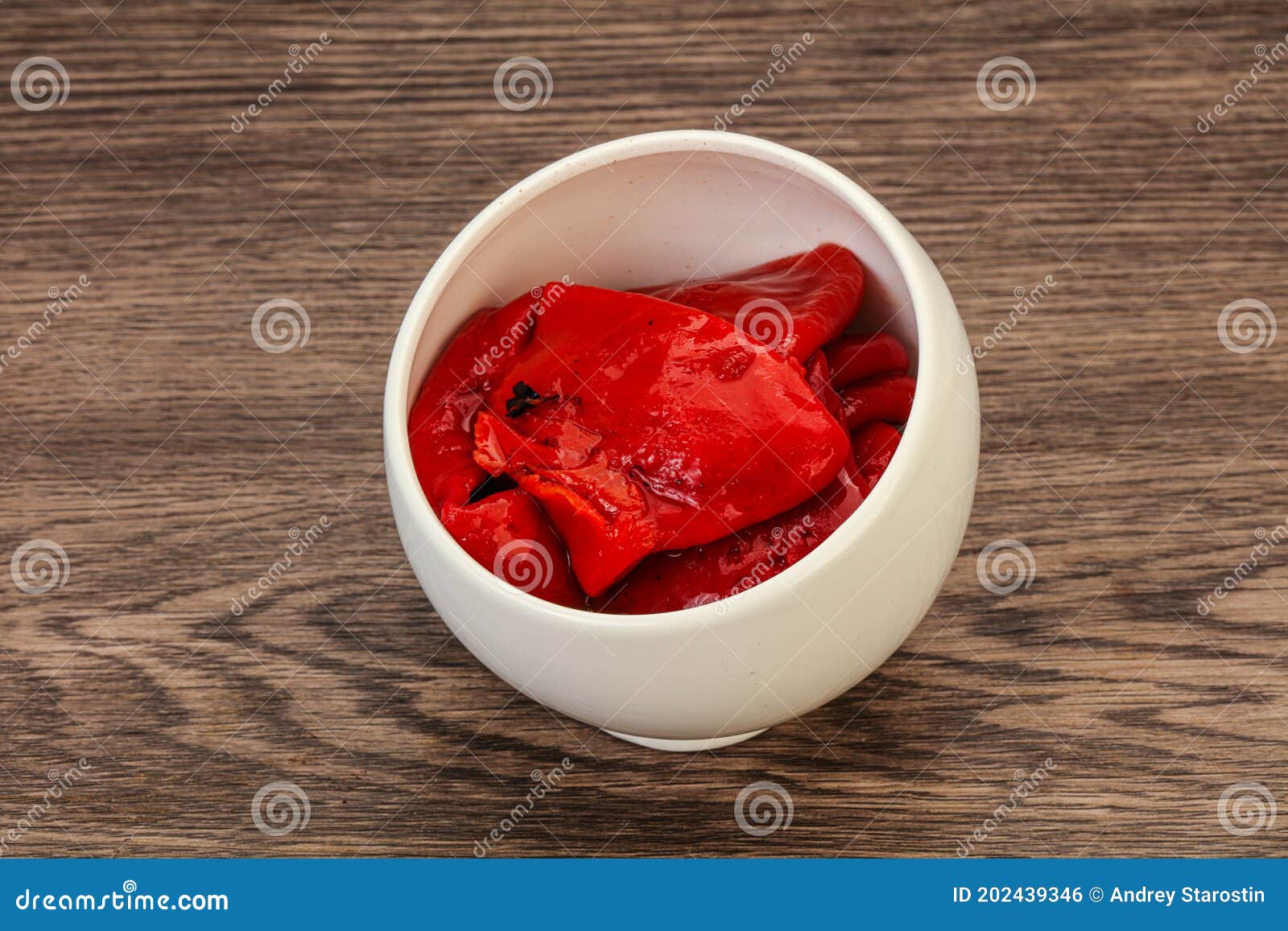 Grilled pepper in the oil stock photo. Image of greek 202439346