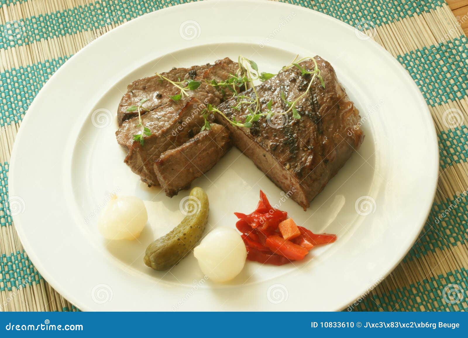 Grilled pepper steak stock photo. Image of freshness 10833610