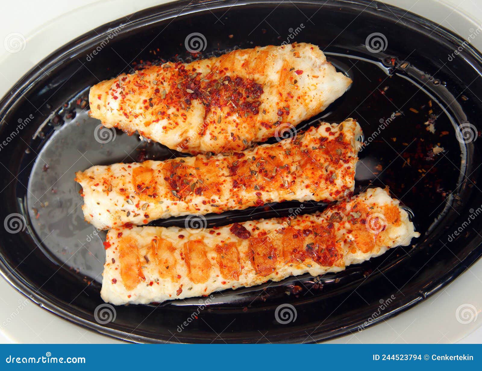Grilled perch fish stock photo. Image of appetizer, dine 244523794