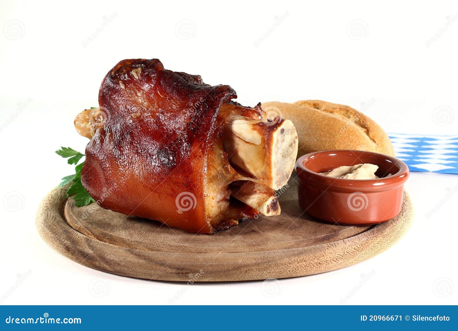 Grilled pork hock stock image. Image of gourmet, knuckle 20966671