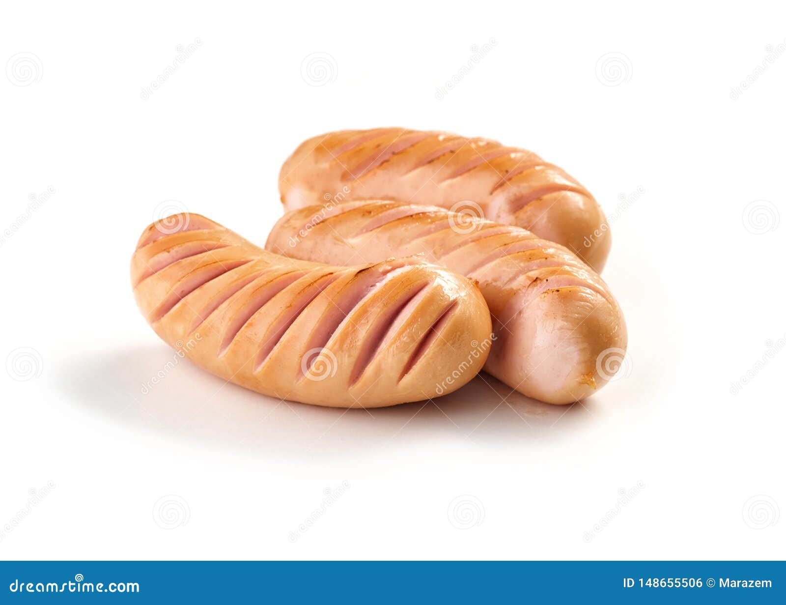 Grilled pork sausages stock photo. Image of gastronomy 148655506