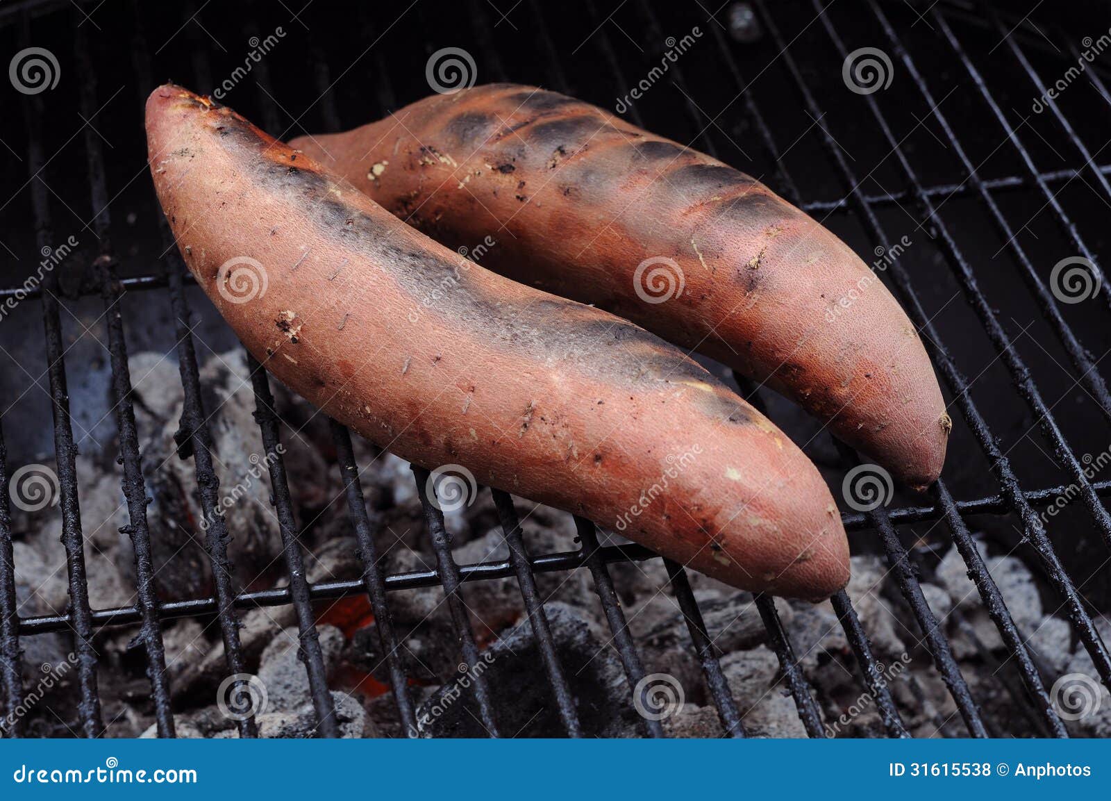 Grilled sweet potato stock photo. Image of roasted, tasty 31615538
