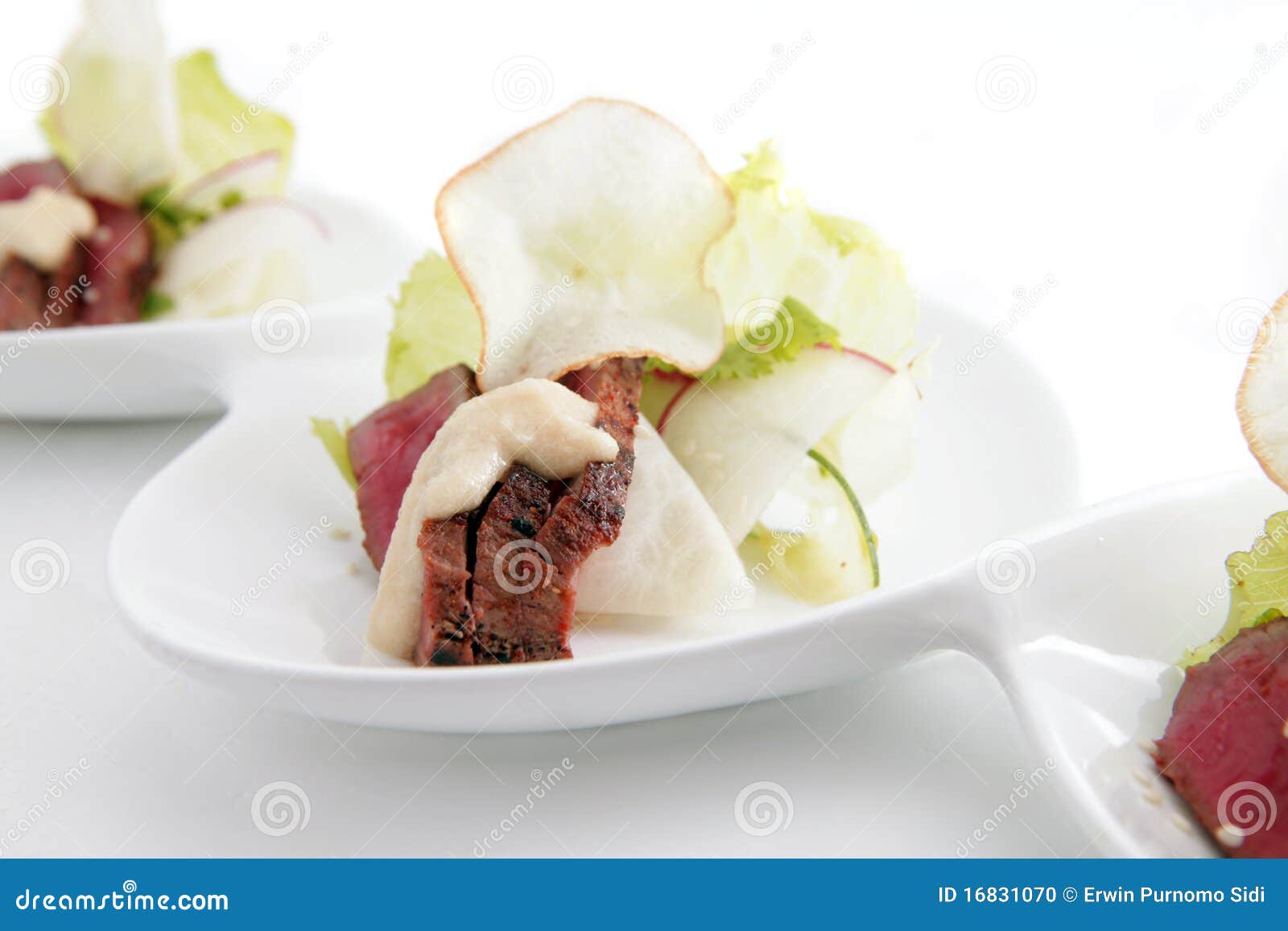 Grilled tuna pastrami stock photo. Image of industry 16831070