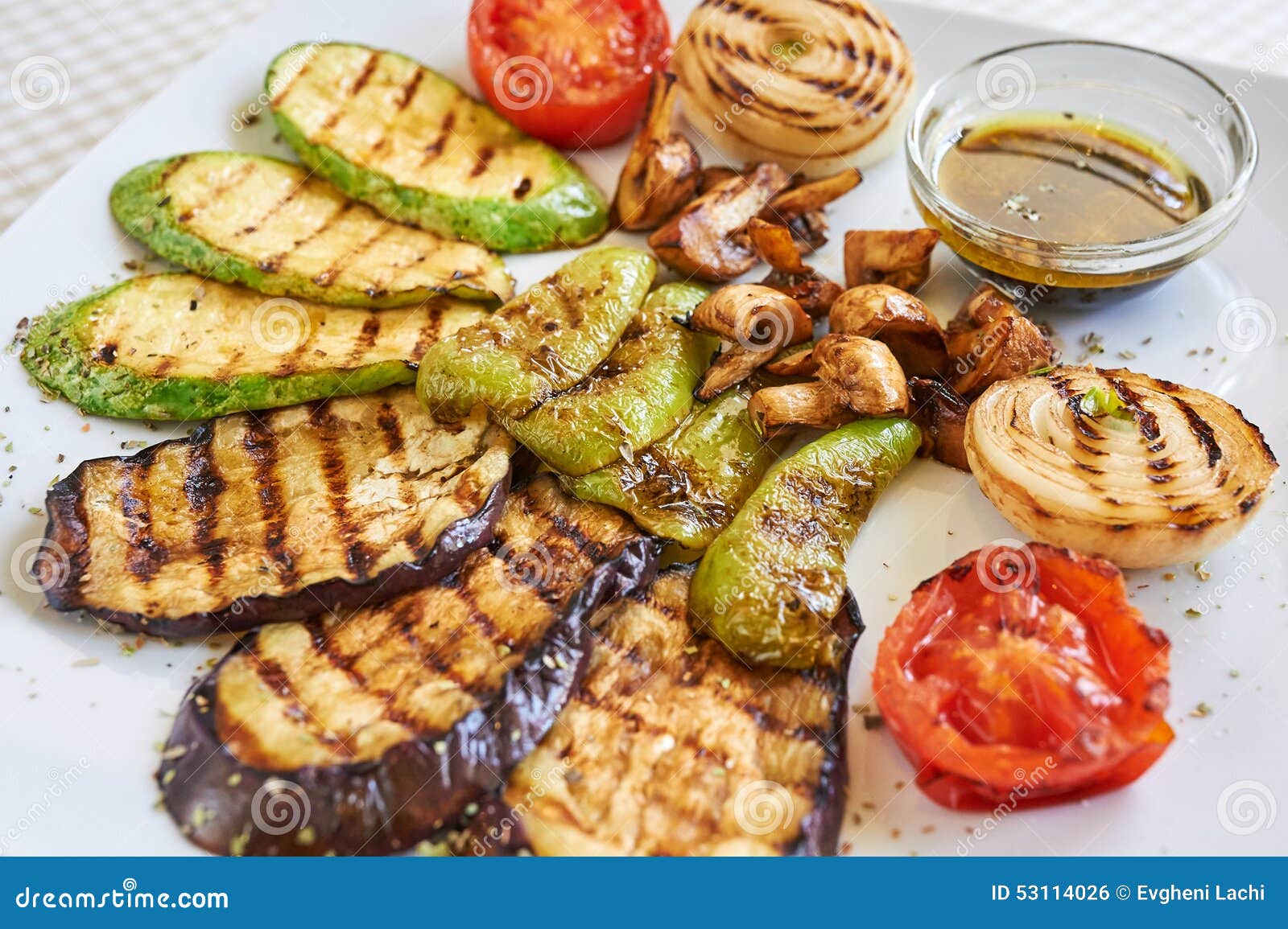 Grilled Vegetables Appetizer Stock Photo Image of professional