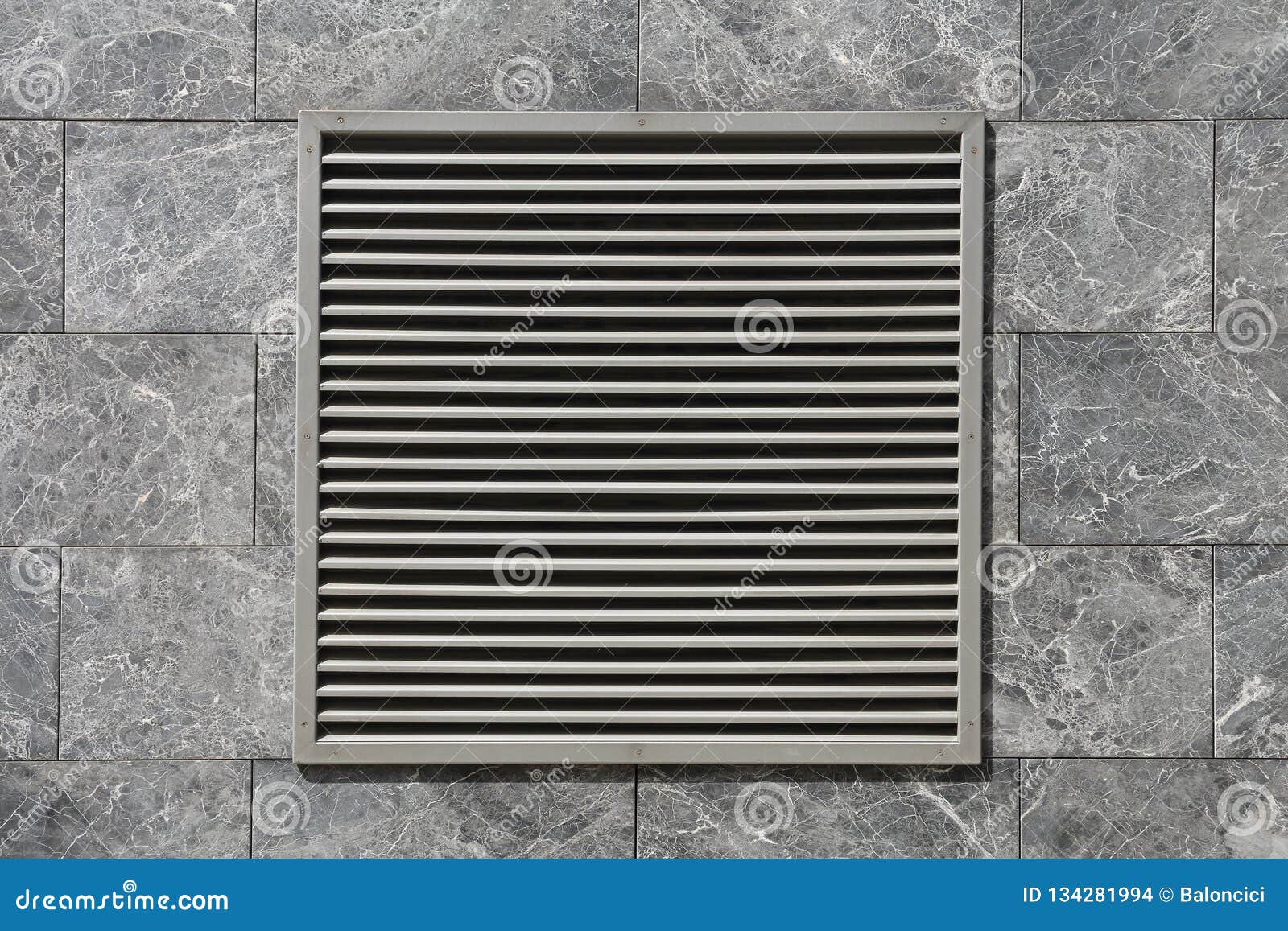 Grilles Ventilation stock photo. Image of exterior, square 134281994