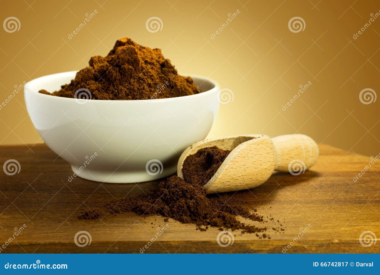 Grinded coffee stock image. Image of dust, grinding, powder 66742817