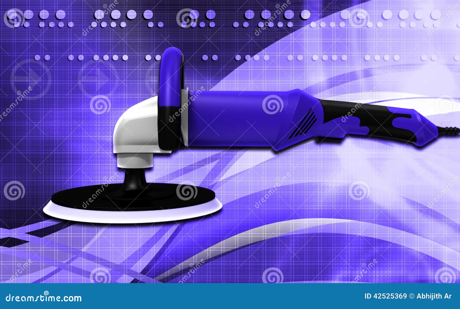 Grinding Car and Abrasive Disk Stock Image Image of abstract, round