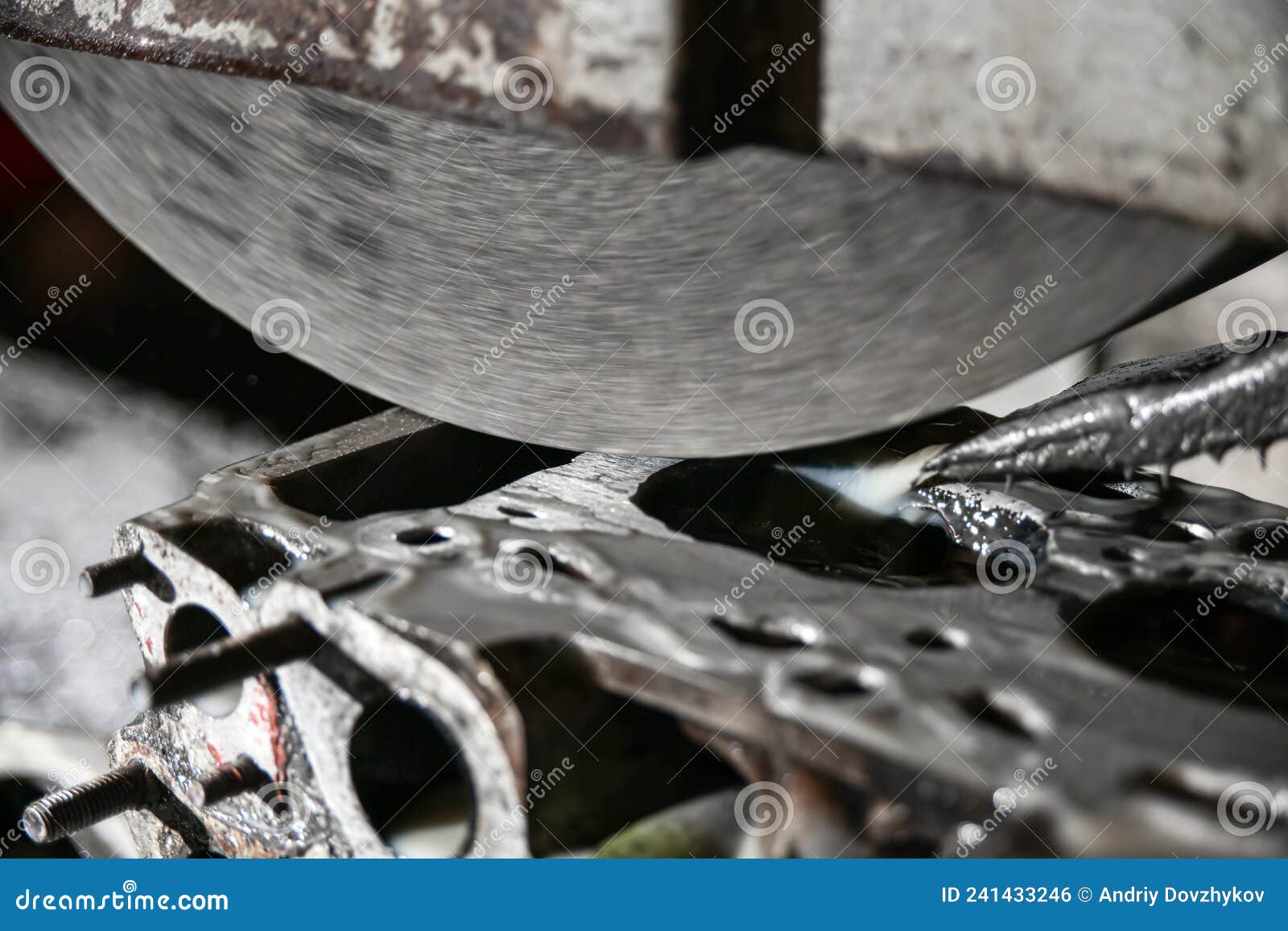 Grinding, Finishing and Alignment of the Engine Cylinder Head with an