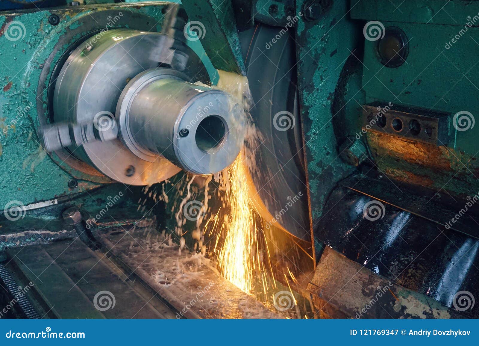 Grinding of Metal, Final Processing of a Part on a Precision Grinding