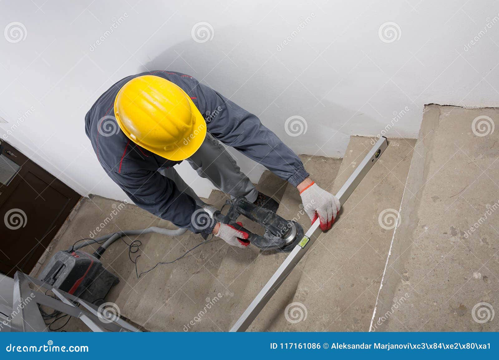 Grinding of Stairs, Grinding of Concrete and Checking Levelness Stock