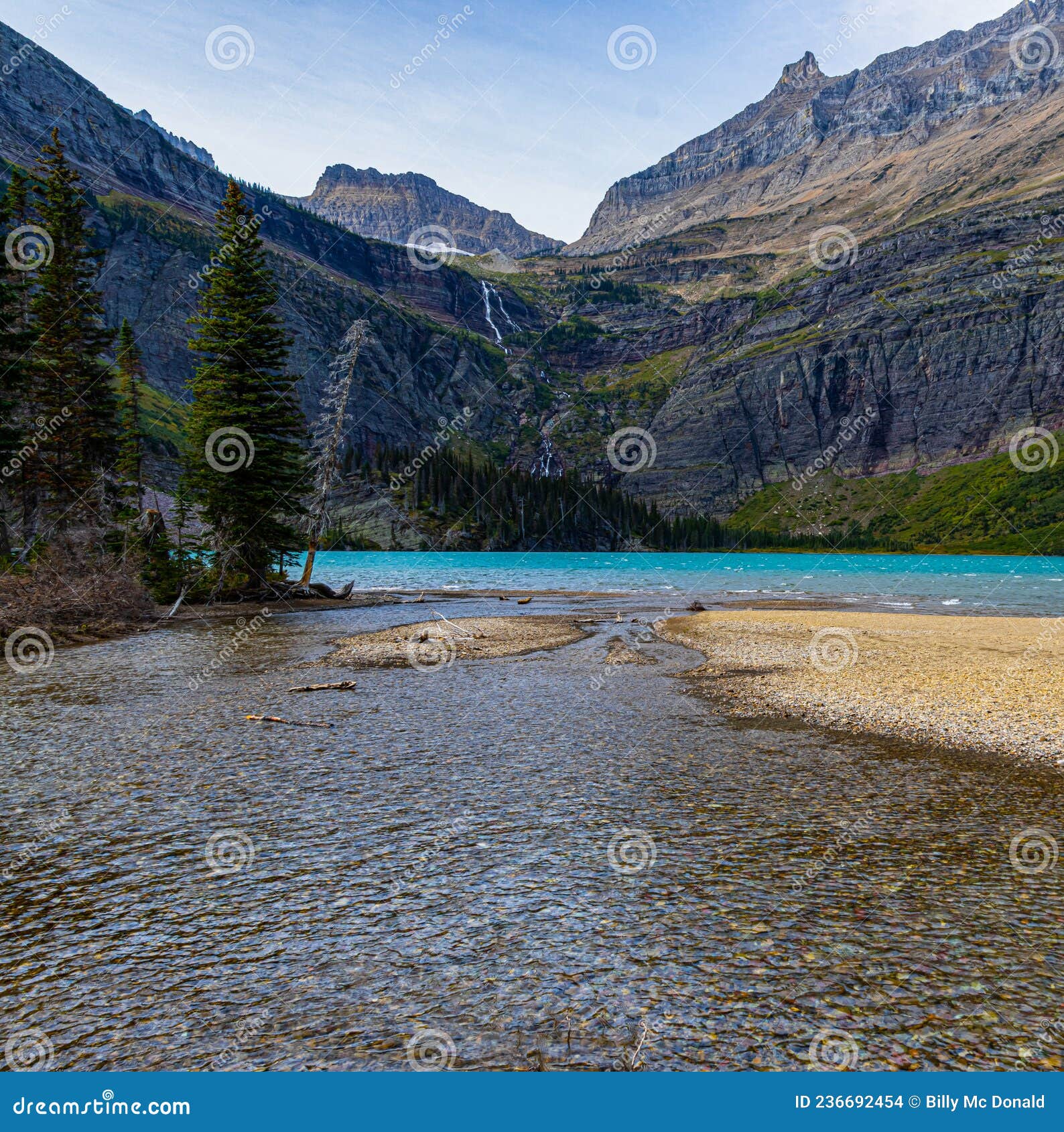 grinnell lake and the garden wall