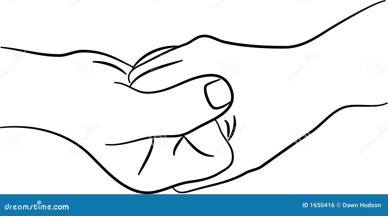 Gripping hands stock illustration. Illustration of tenderness 1650416