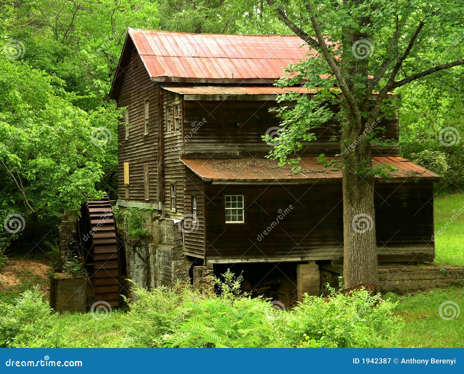 Grist mill stock image. Image of energy, building, corn 1942387