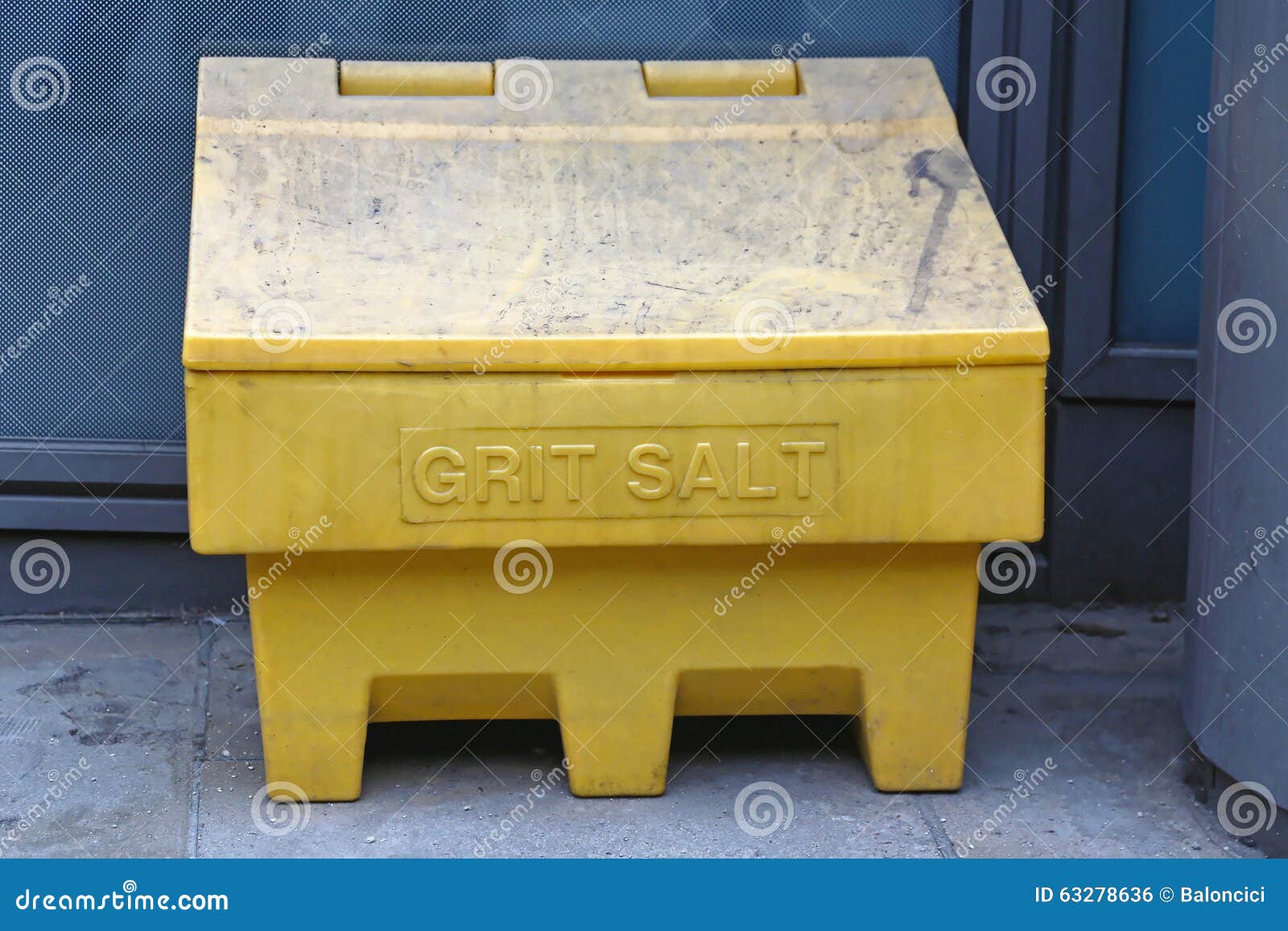 Grit Salt stock photo. Image of road, construction, plastic 63278636