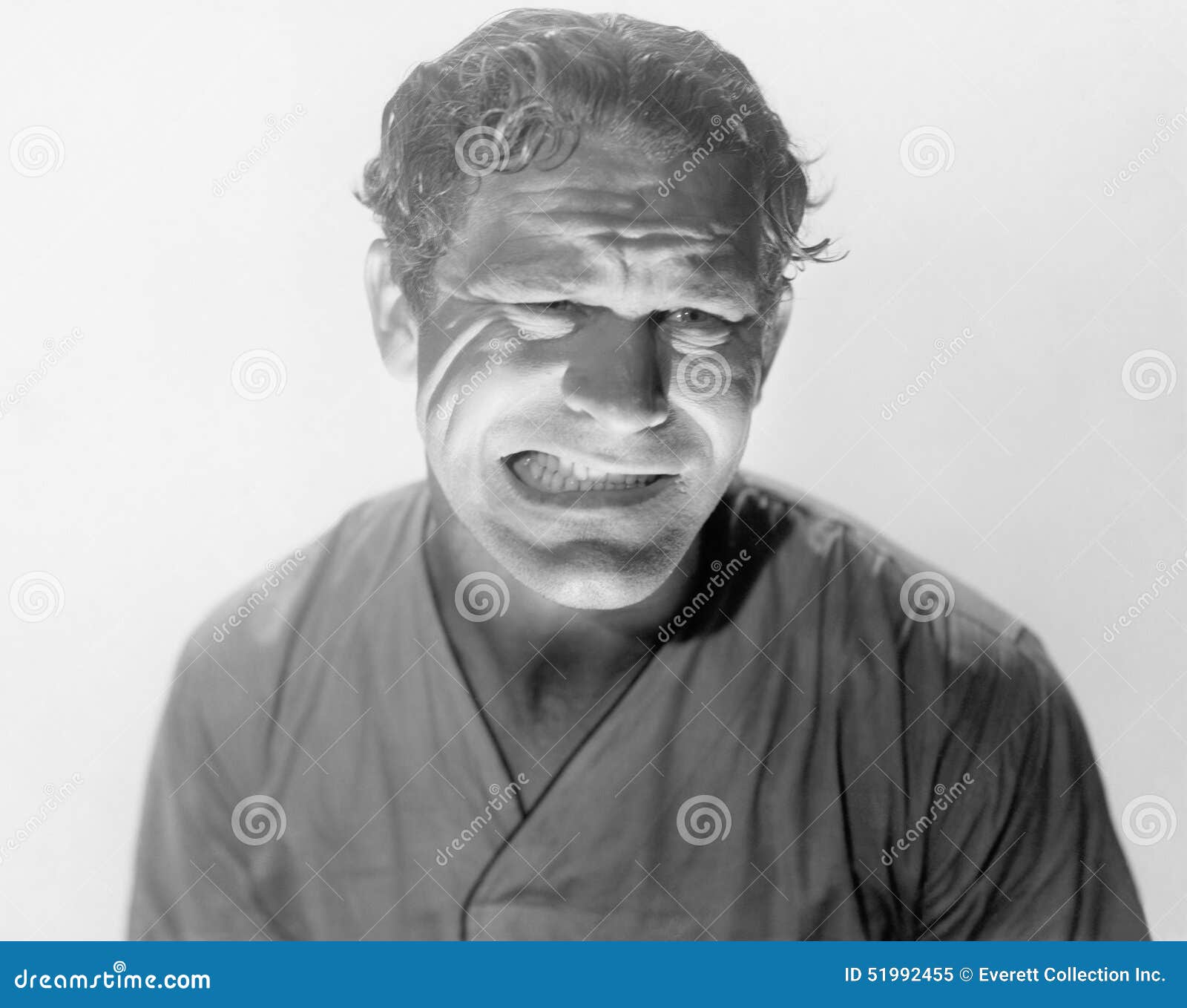 GRIT YOUR TEETH stock image. Image of annoy, clenched 51992455