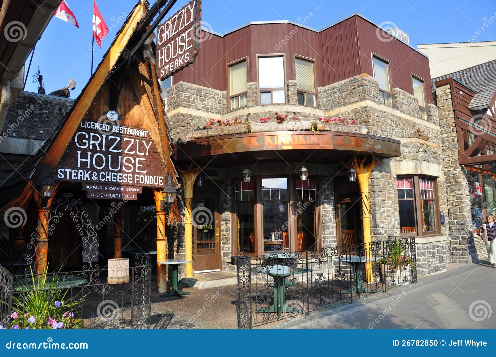 Grizzly House, Banff Avenue Editorial Image Image 26782850