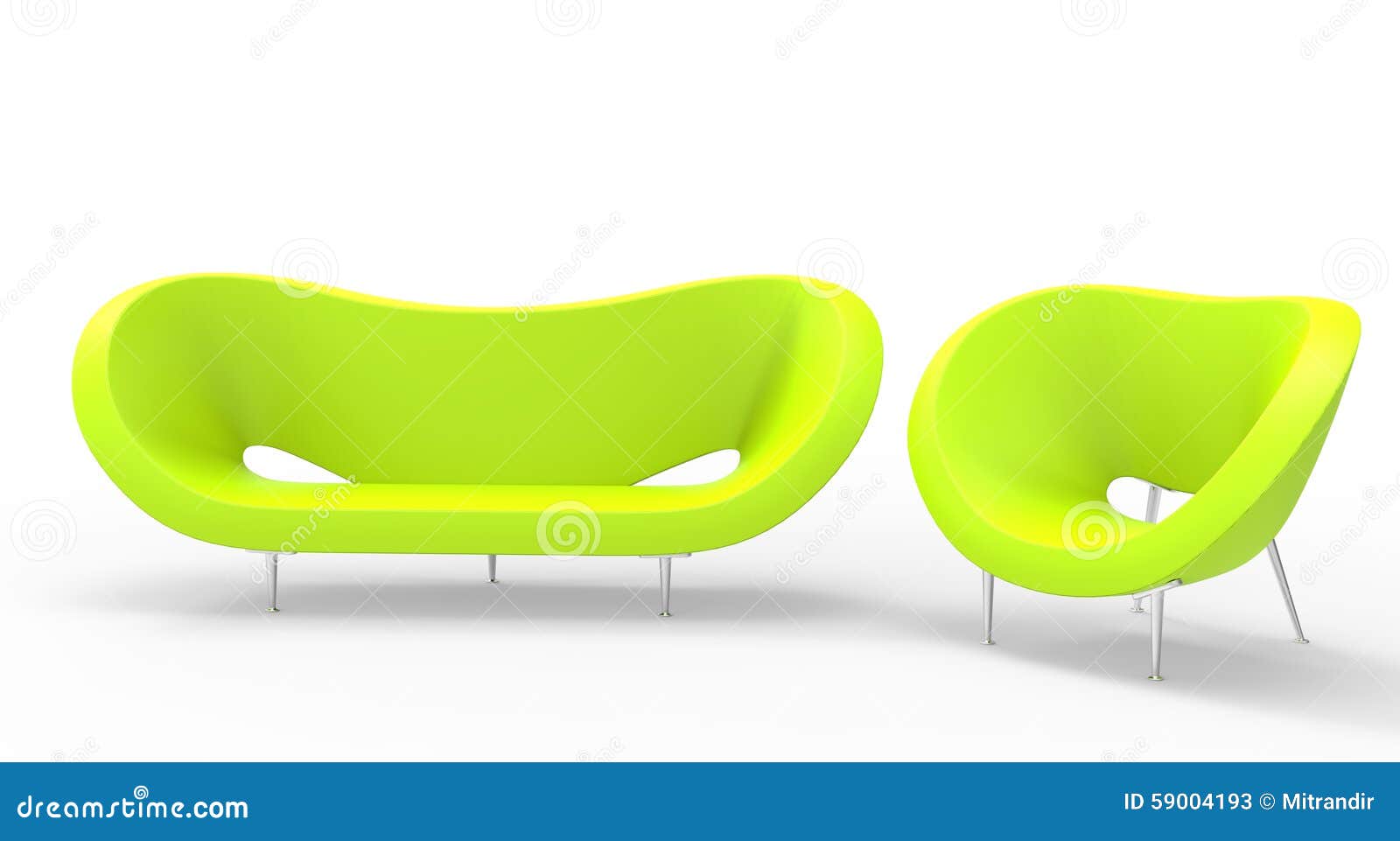 Grne Moderne Mbel Stockfoto Bild 59004193