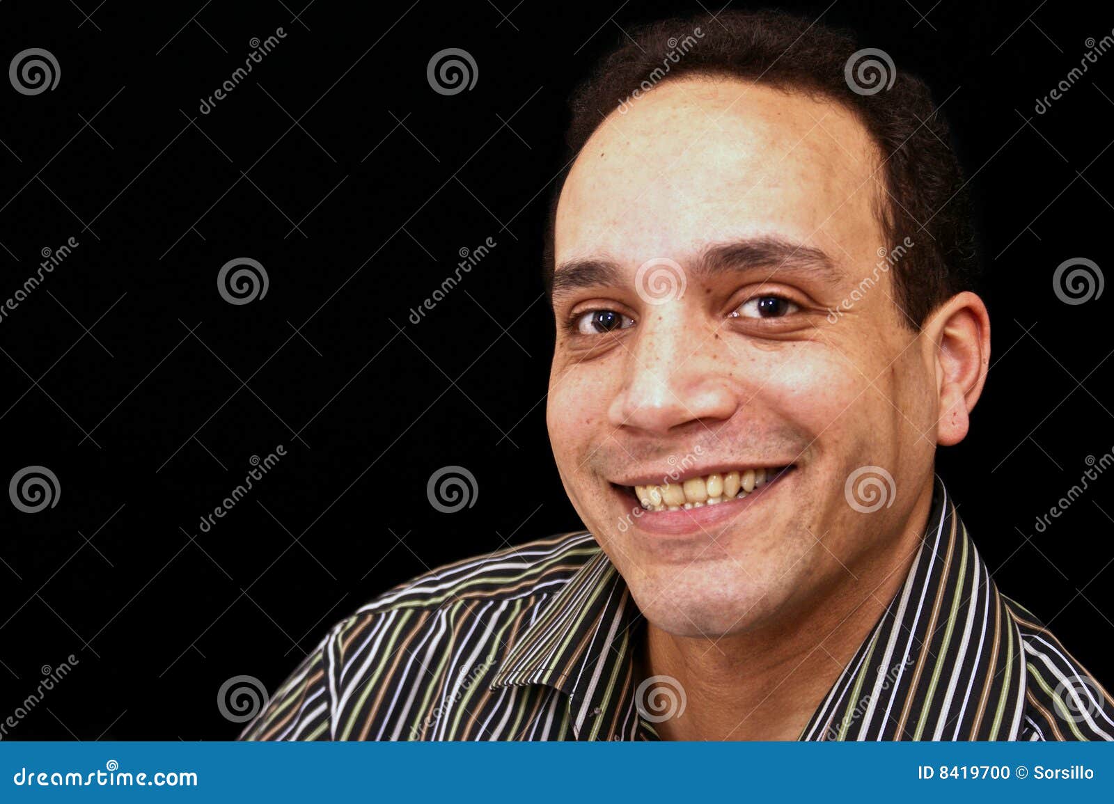 Grosses Grinsen Stockfoto Bild Von Stattlich Sauber Ethnisch 8419700