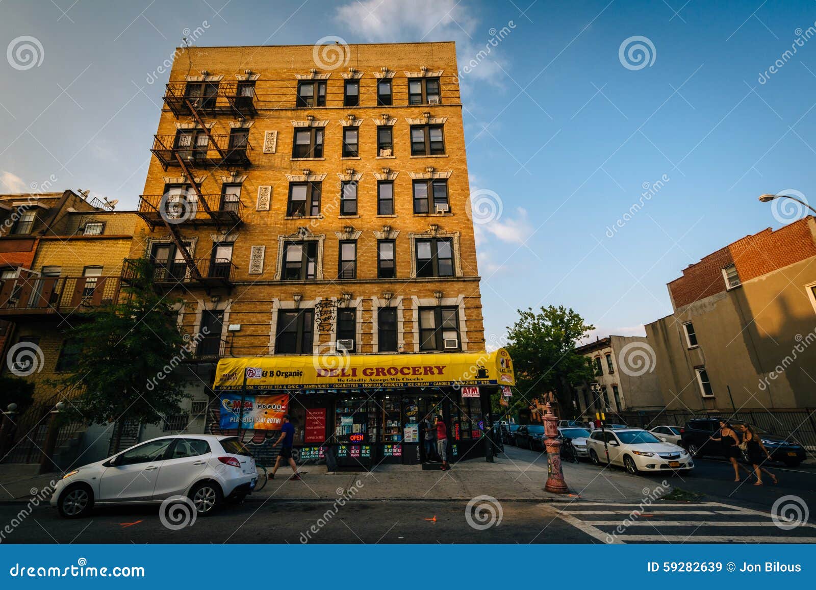 Grocery Store in Williamsburg, Brooklyn, New York. Editorial Stock