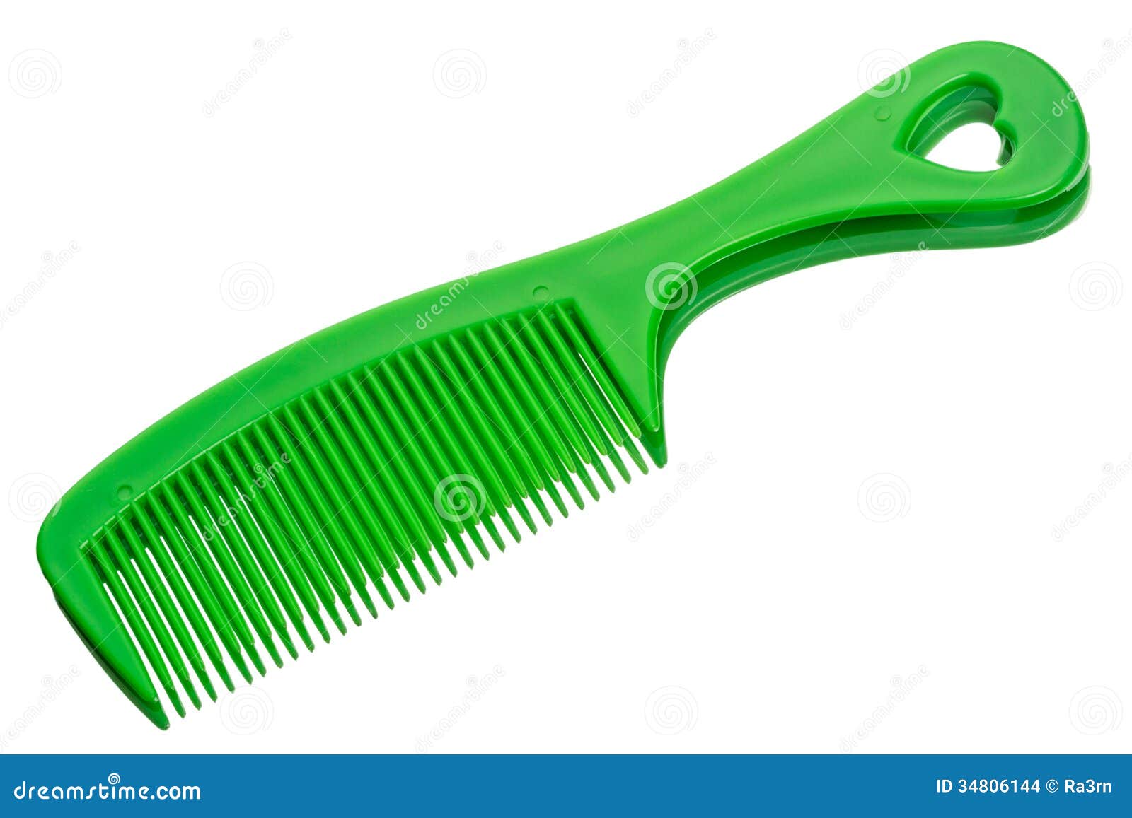 Groene Kam Stock Foto. Image Of Vouwen, Kleur, Plastiek - 34806144