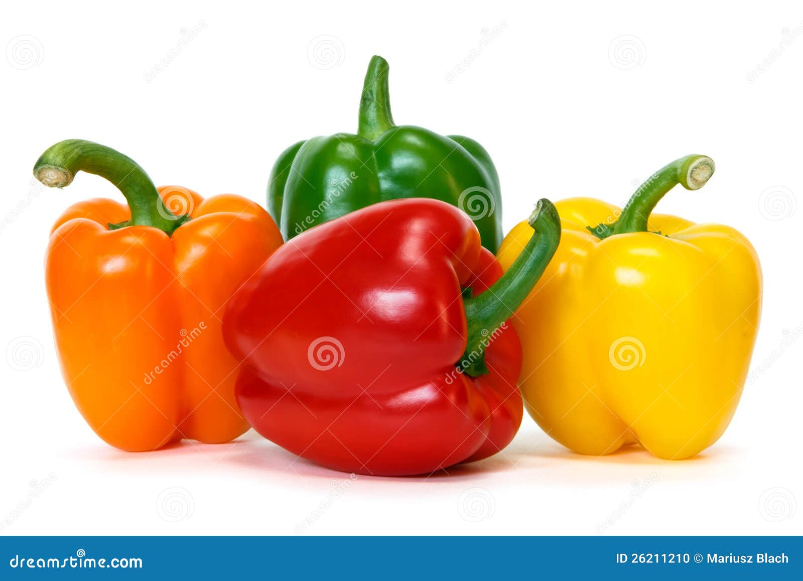 Groene paprika's stock foto. Image of voorwerp, gezond 26211210