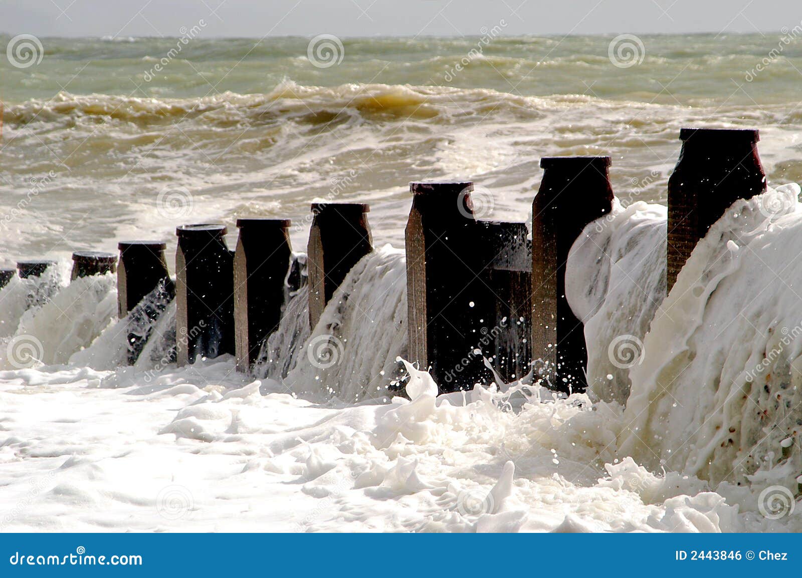 Groins Beach, UK Royalty Free Stock Image Image 2443846