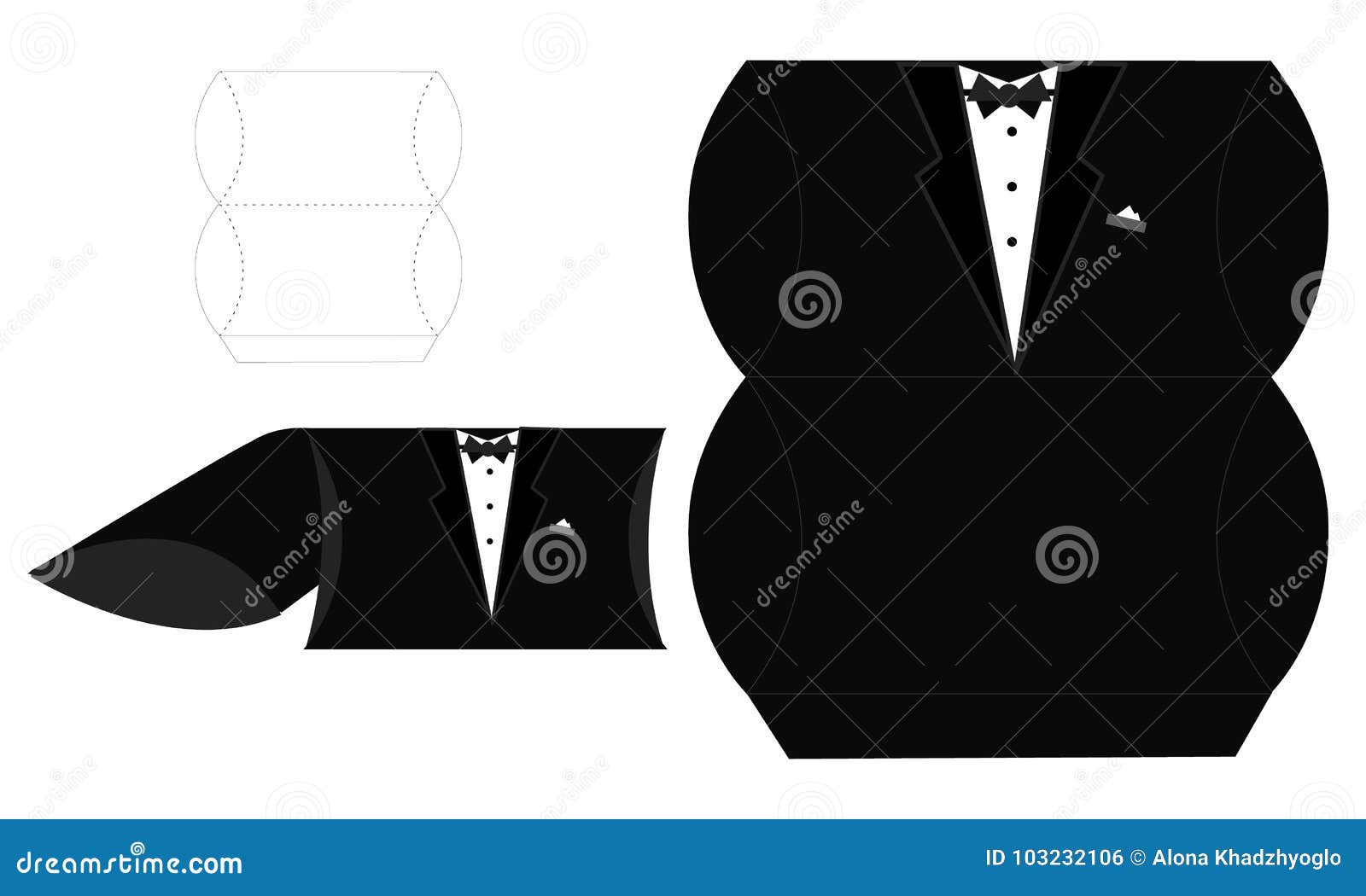Printable Tuxedo Template Printable Tuxedo Template