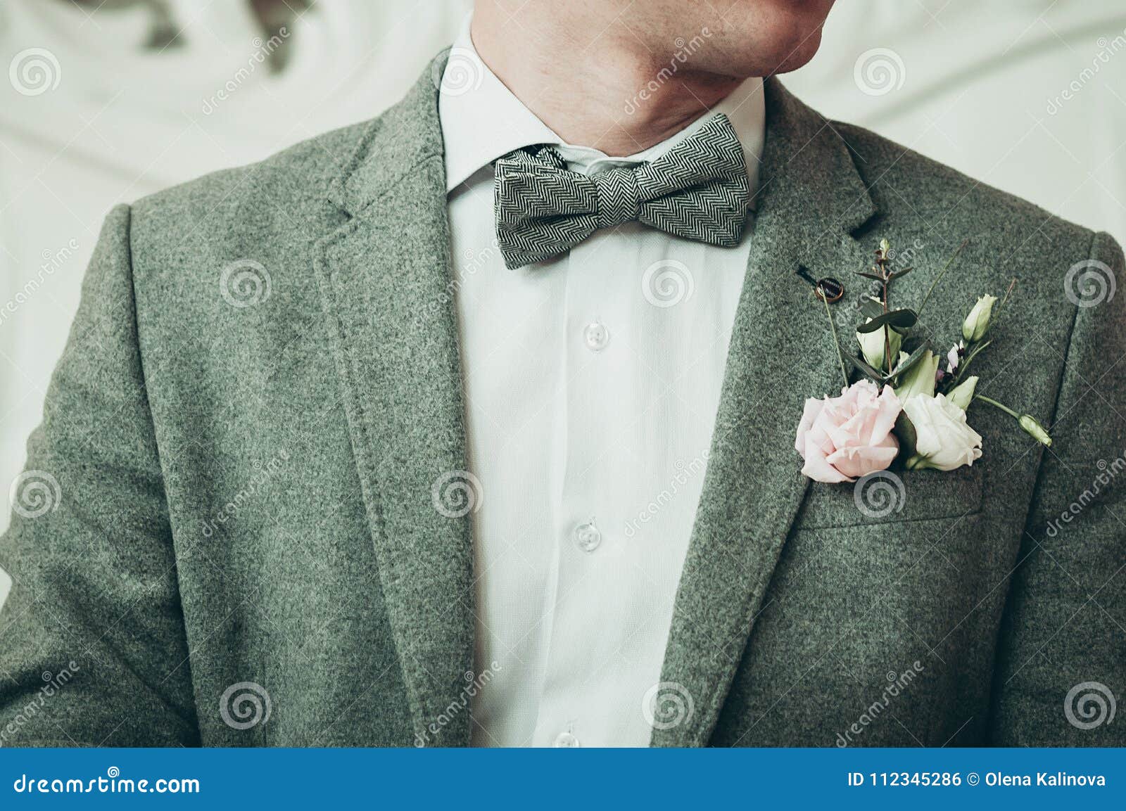 Light Grey Men's Suit | Groomsmen Wedding Tuxedo's | Vested