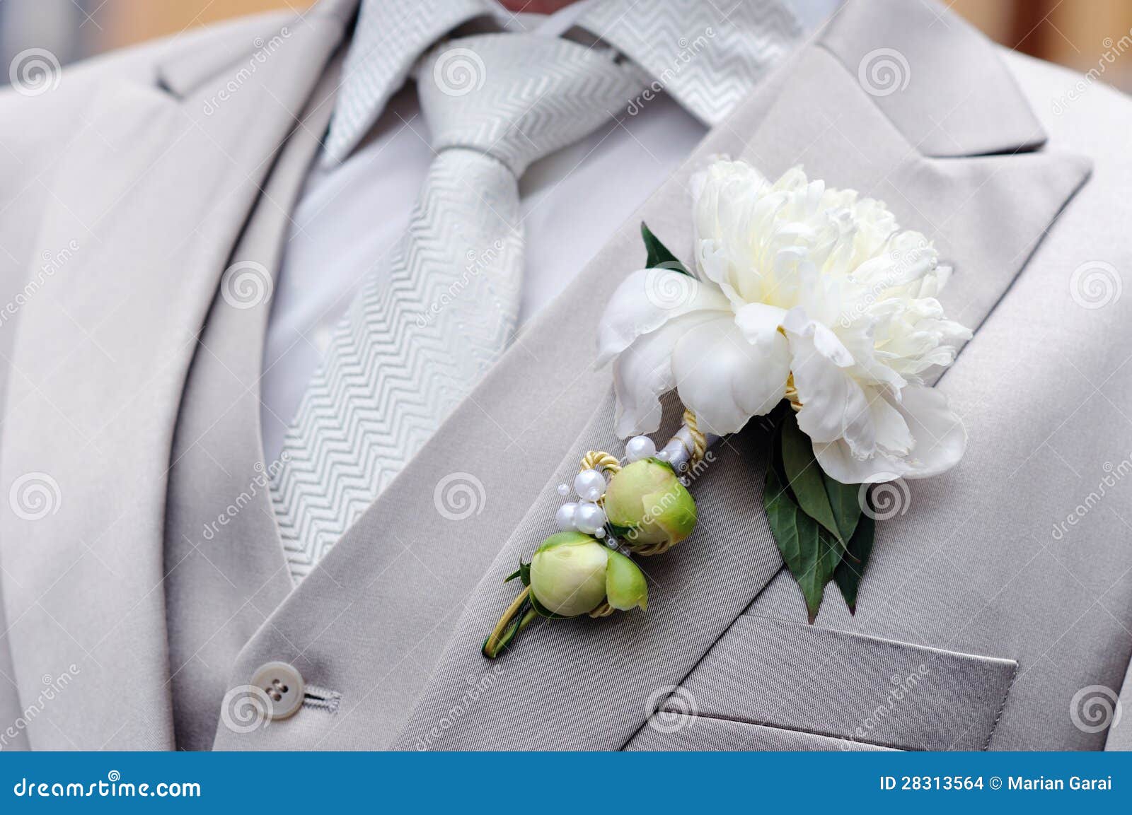 Grooms wedding flower stock photo. Image of festival 28313564