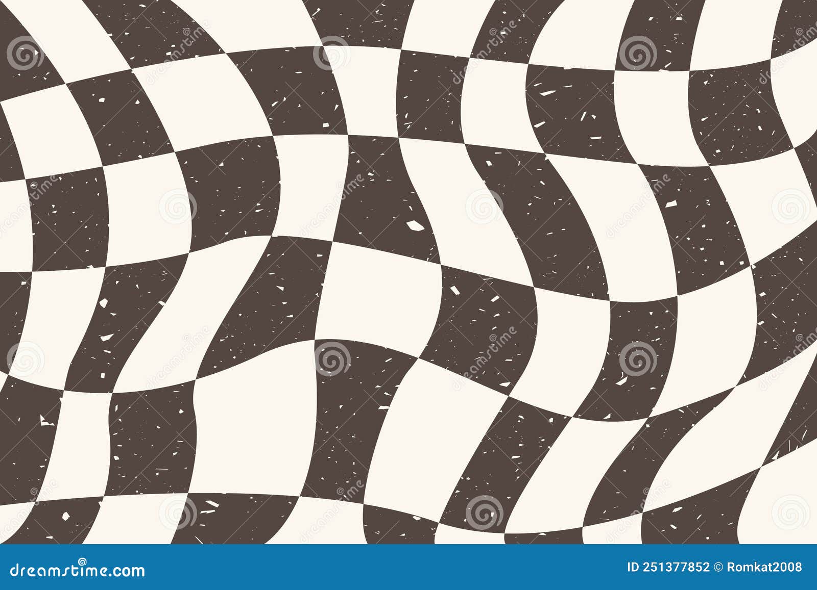 groovy checkered bicolor background 1970.