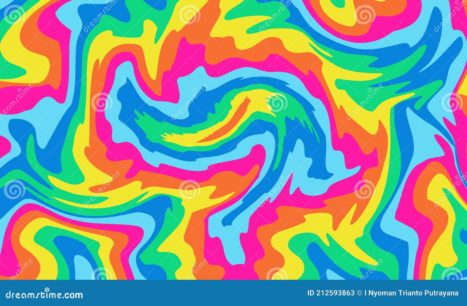Groovy Psychedelic Background. Stock Vector - Illustration of ...