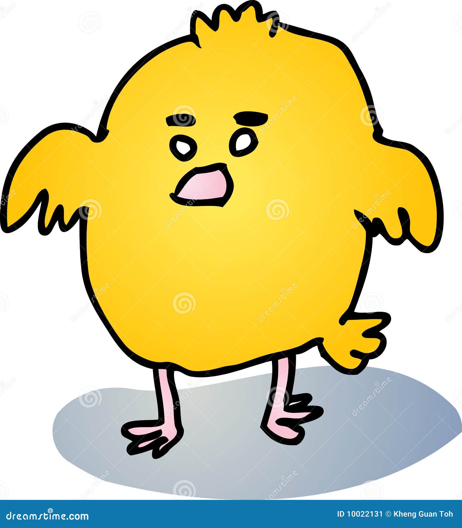 Gros Oiseau De Chéri Illustration Stock Illustration Du