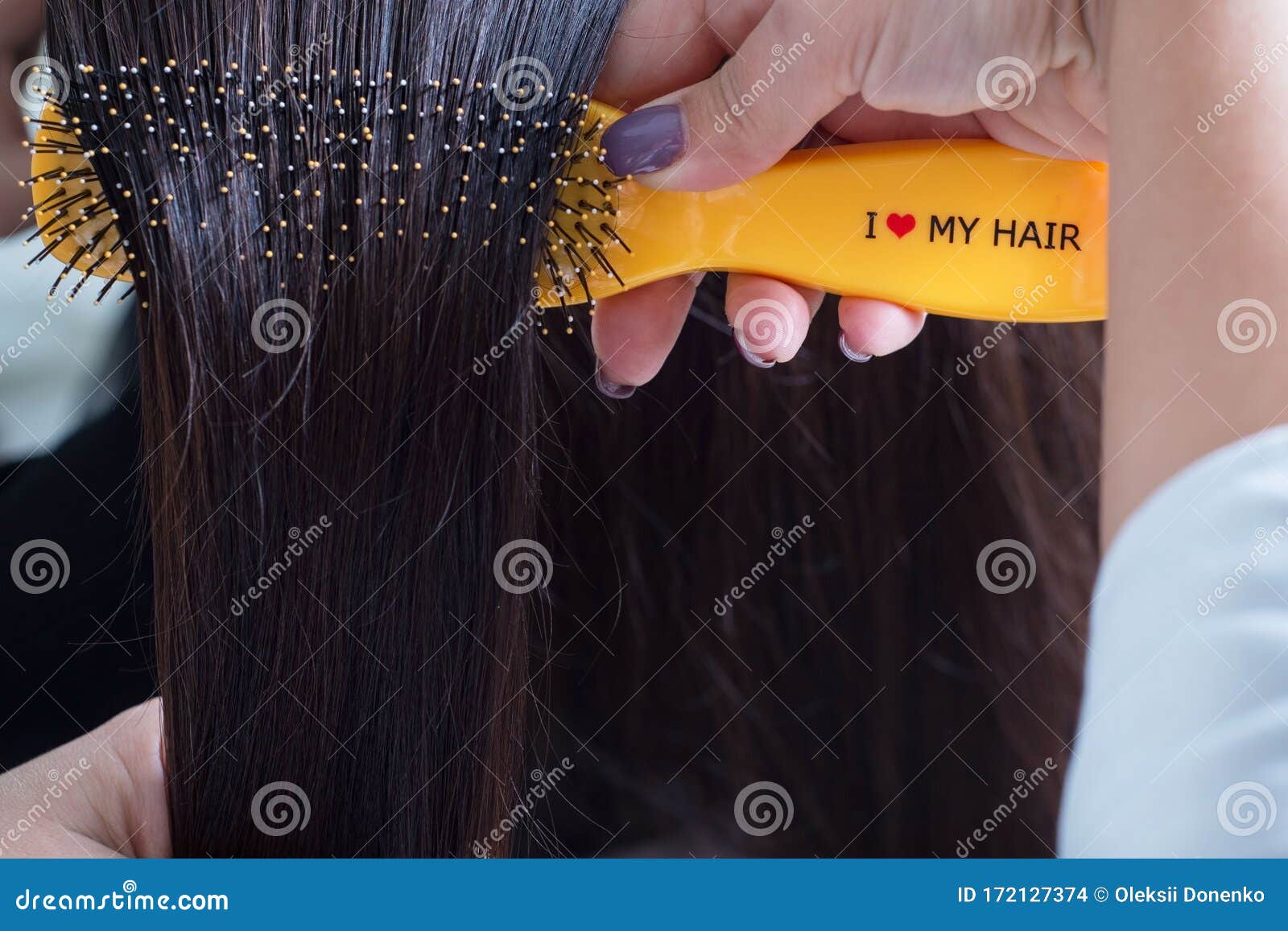 Peigne De Salon De Coiffure Pour Les Soins Du Corps