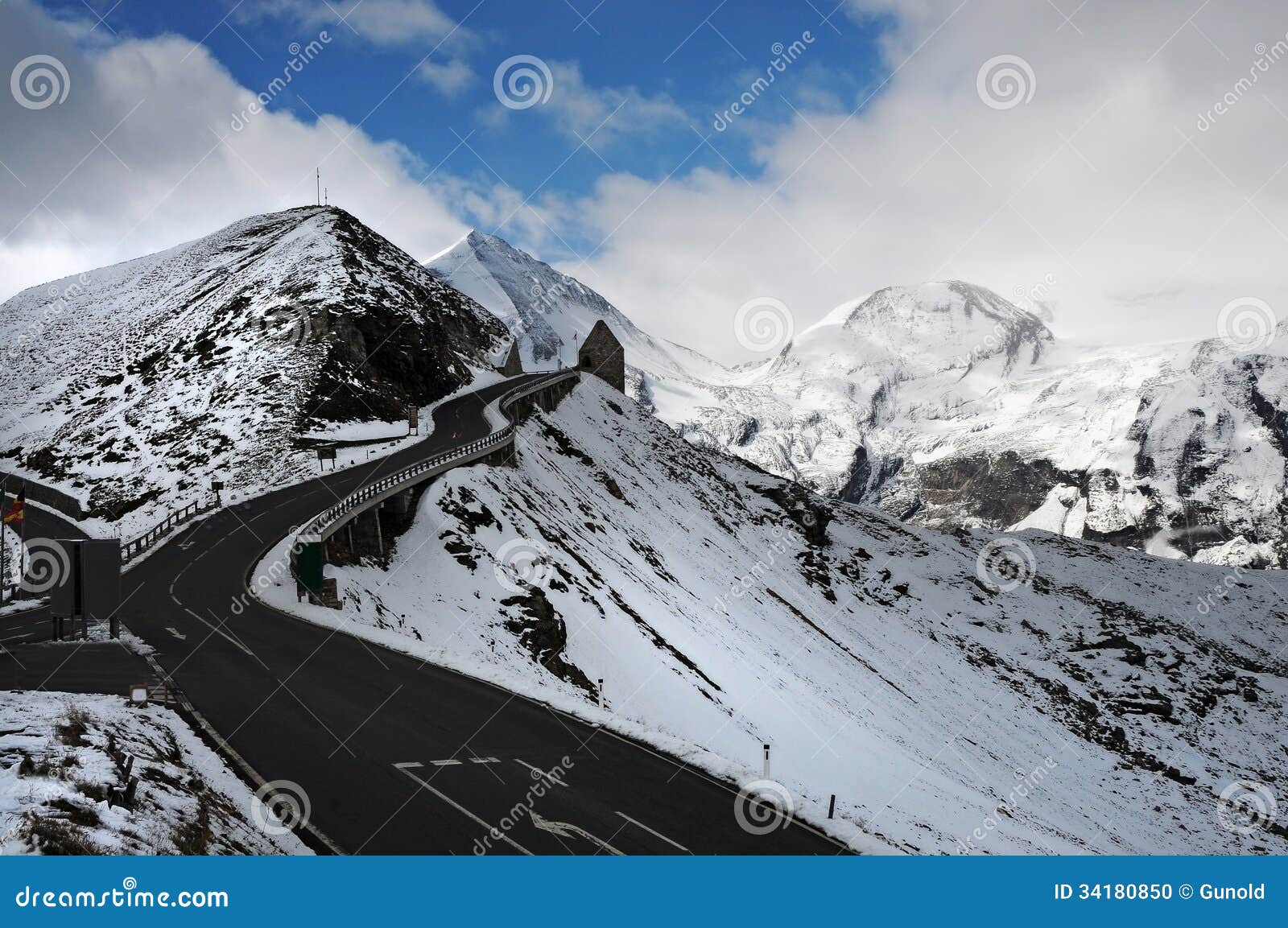 Grossglockner High Alpine Road Stock Photo Image of mountain, alpine