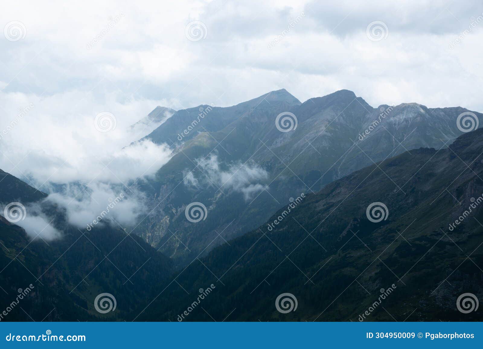 Grossglockner Panoramic Road in Alps Stock Image Image of weather