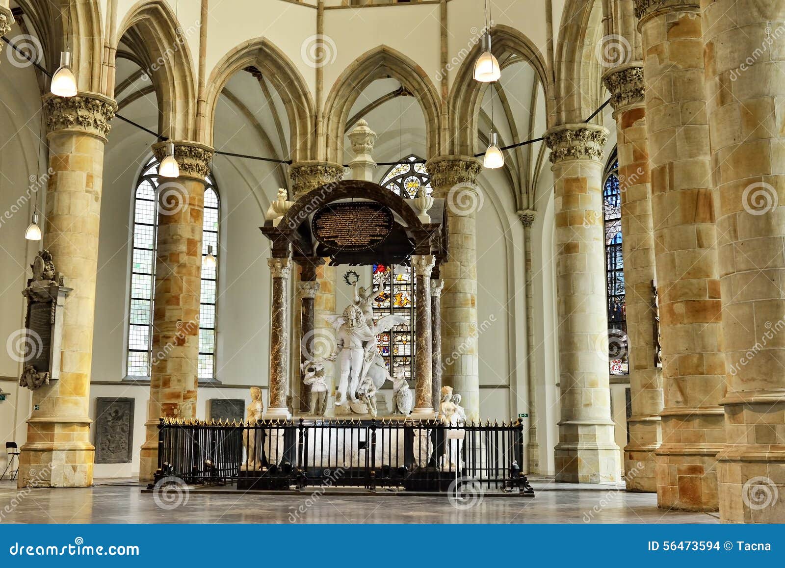 De Grote Kerk Den Haag Grote Kerk Den Haag or Grote of Sint-Jacobskerk Editorial Stock Image