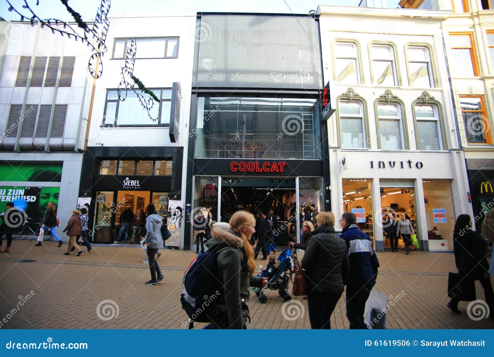 Grote Markt Shopping Plaza in Netherlands Editorial Photo - Image of ...
