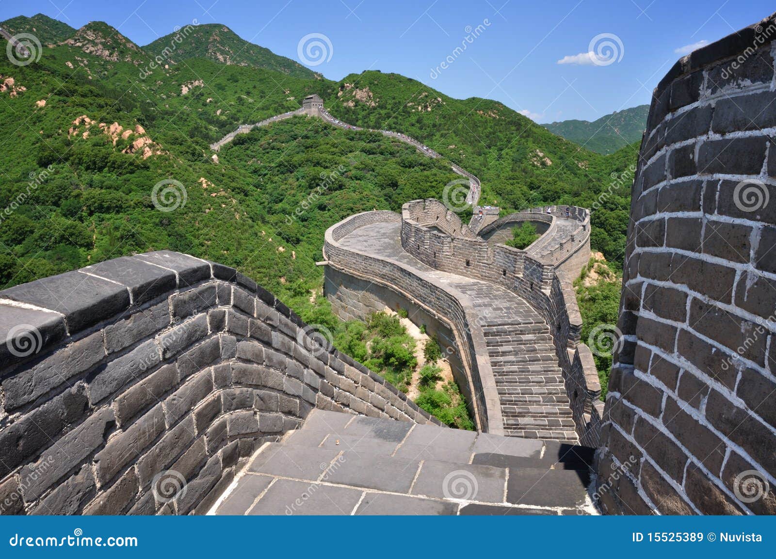 Grote muur china royalty vrije stock afbeeldingen afbeelding ...
