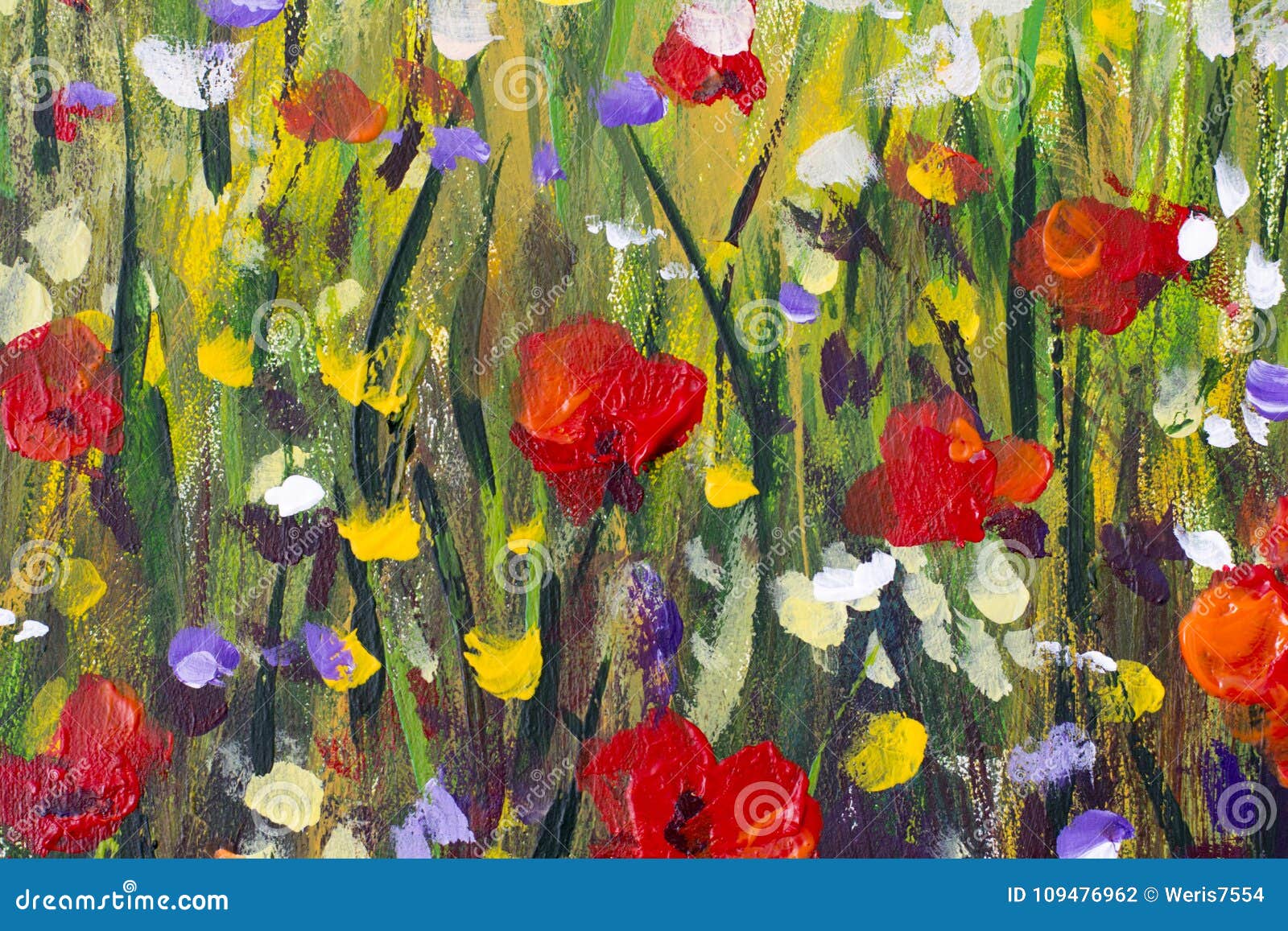 Grote Textuur Abstracte Bloemen Sluit Omhoog Fragment Beeld Van Olieverfschilderij Het Artistieke Bloemen Het Paletmes Bloeit Stock Illustratie - Illustration of decoratie, helder: 109476962