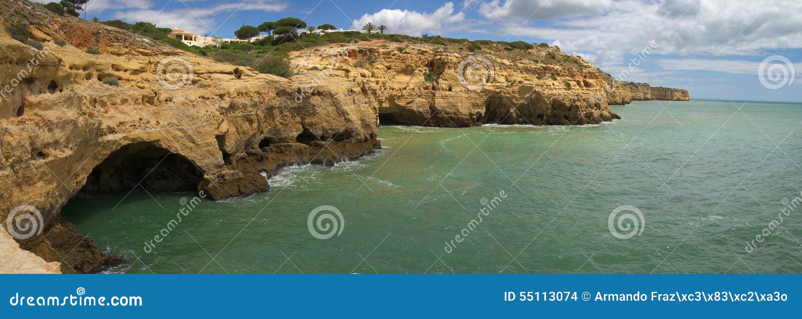 grots at algar seco, algarve