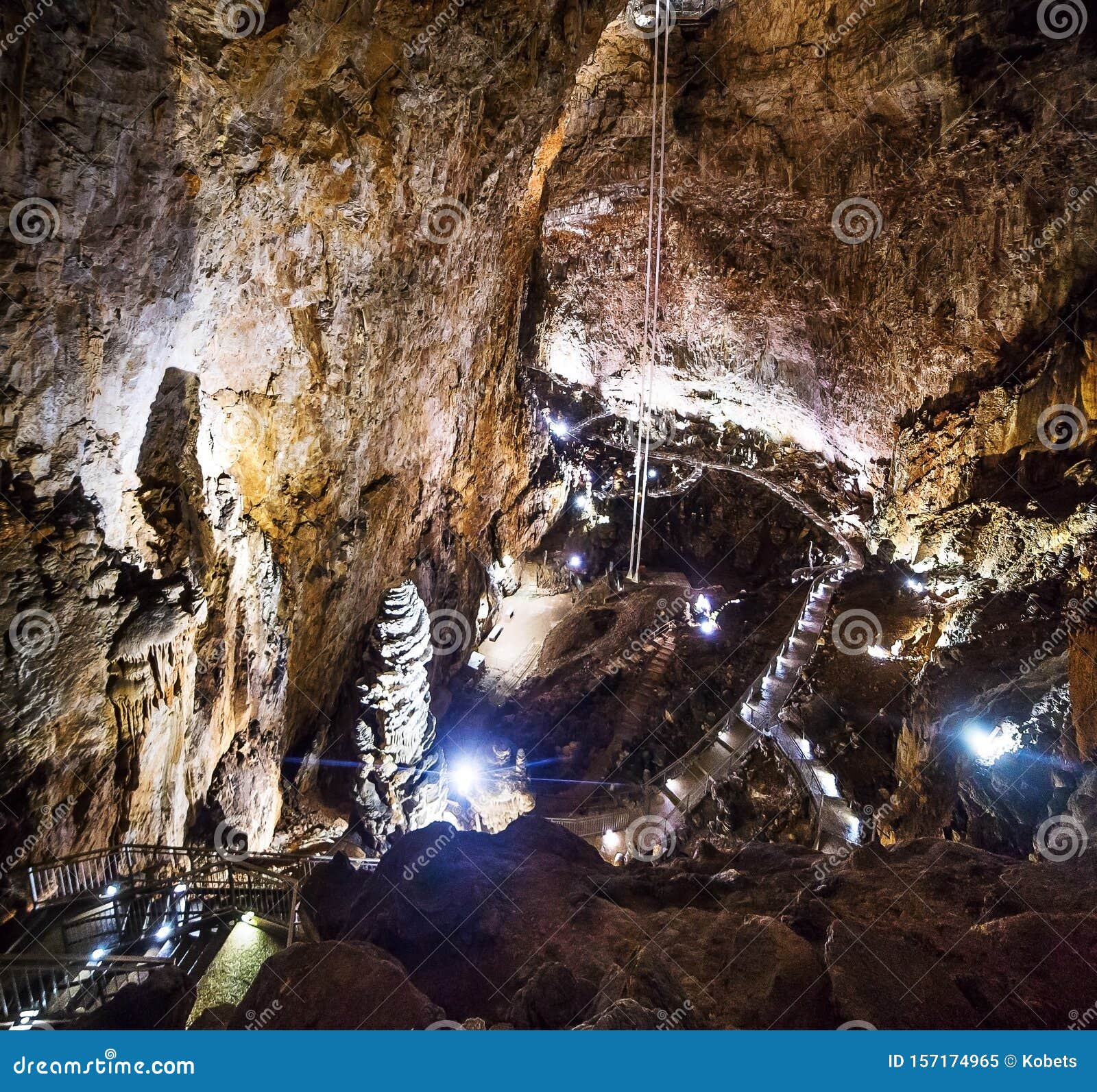 grotta gigante cave in tieste italy